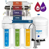 7-Stage Under-Sink RO Filter System with Tank